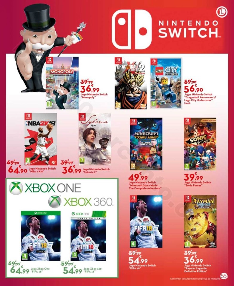 Antevisão Folheto Brinquedos E-LECLERC Promoçõe