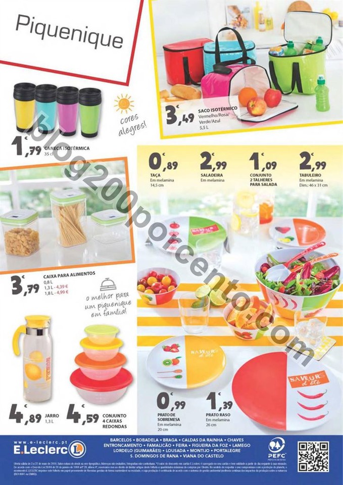 Antevisão Folheto E-LECLERC Ar Livre promoções 