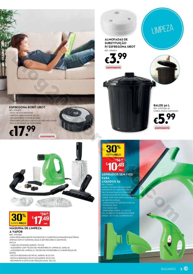 Antevisão Folheto CONTINENTE Bazarão Promoções