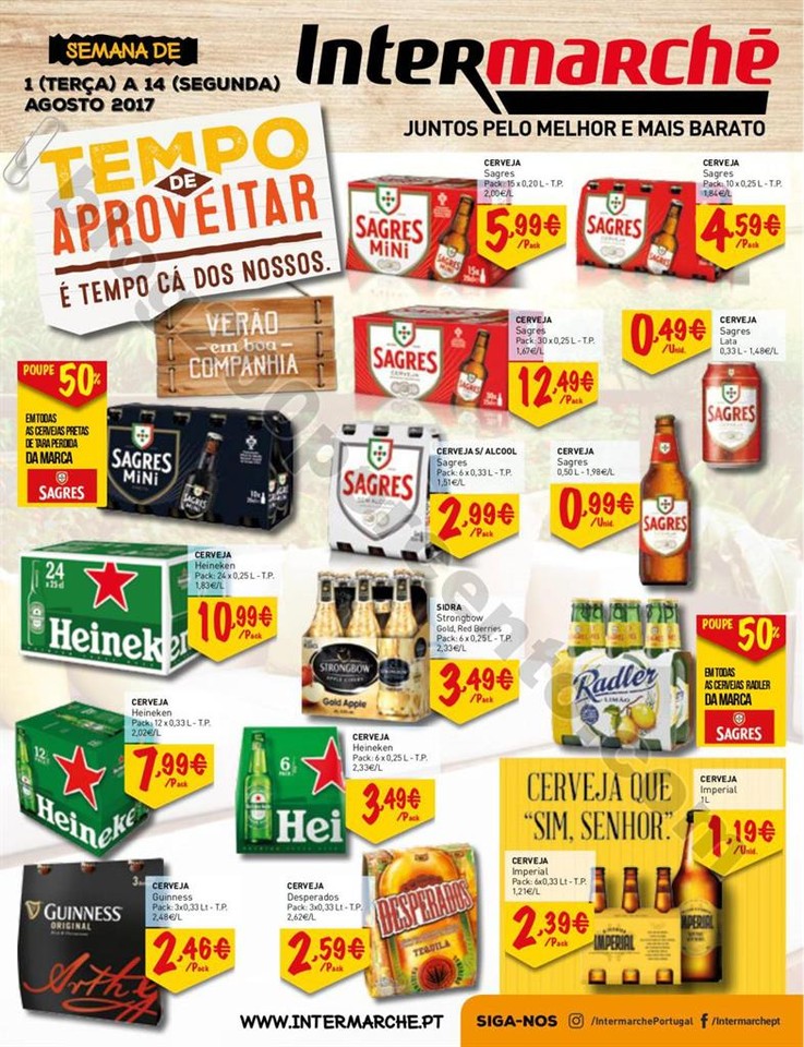 Antevisão Folheto INTERMARCHÉ Bebidas promoçõe