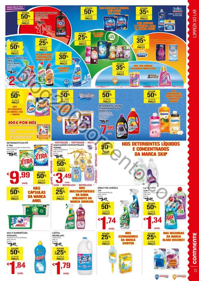 Antevisão Folheto CONTINENTE Promoções de 19 a 