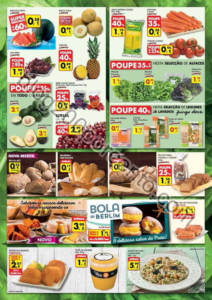 Antevisão Folheto PINGO DOCE Fim de semana de 8 a