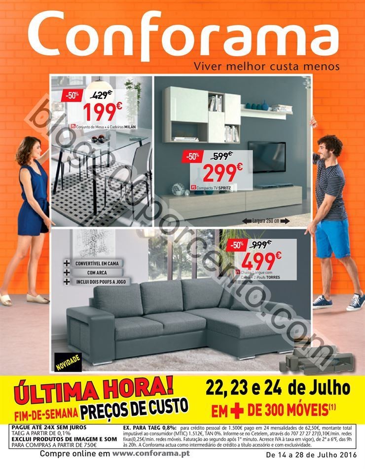 Antevisão Folheto CONFORAMA Promoções de 14 a 2