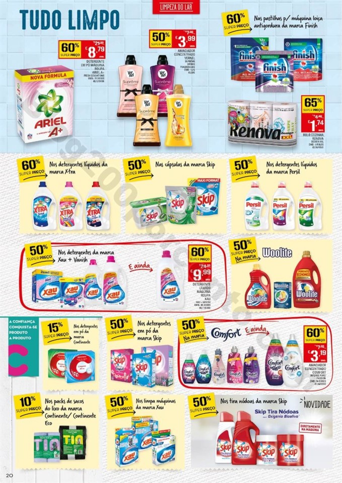 Antevisão Folheto CONTINENTE Promoções de 3 a 9