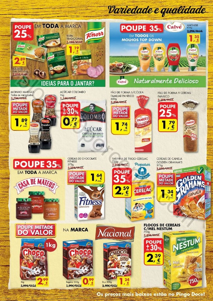 Antevisão Folheto PINGO DOCE Madeira de 30 agosto