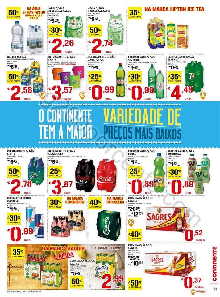 Antevisão Folheto CONTINENTE Promoções de 16 a 