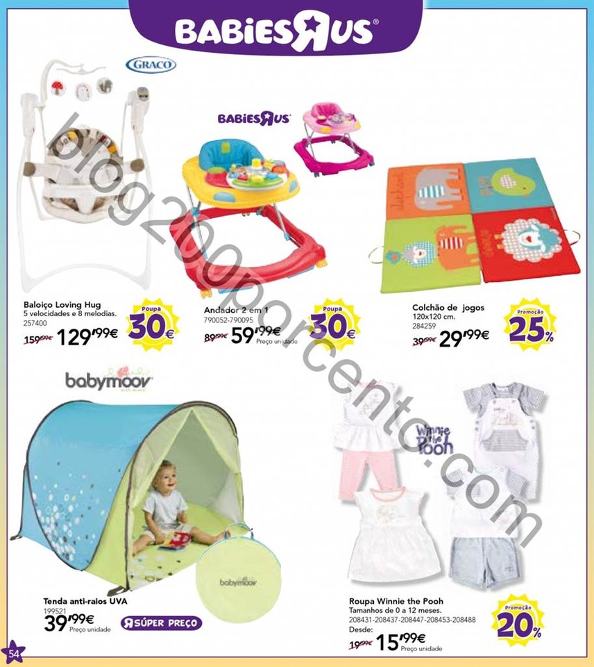 Novo Folheto BABIESRUS promoções de 9 junho a 3 
