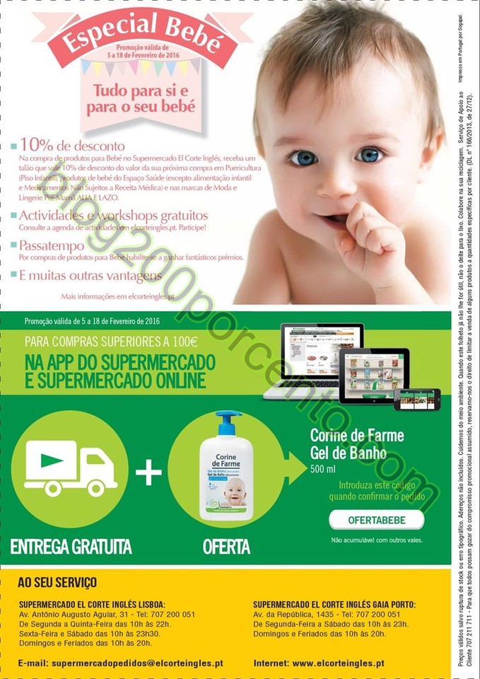 Antevisão Folheto EL CORTE INGLÉS Promoções de