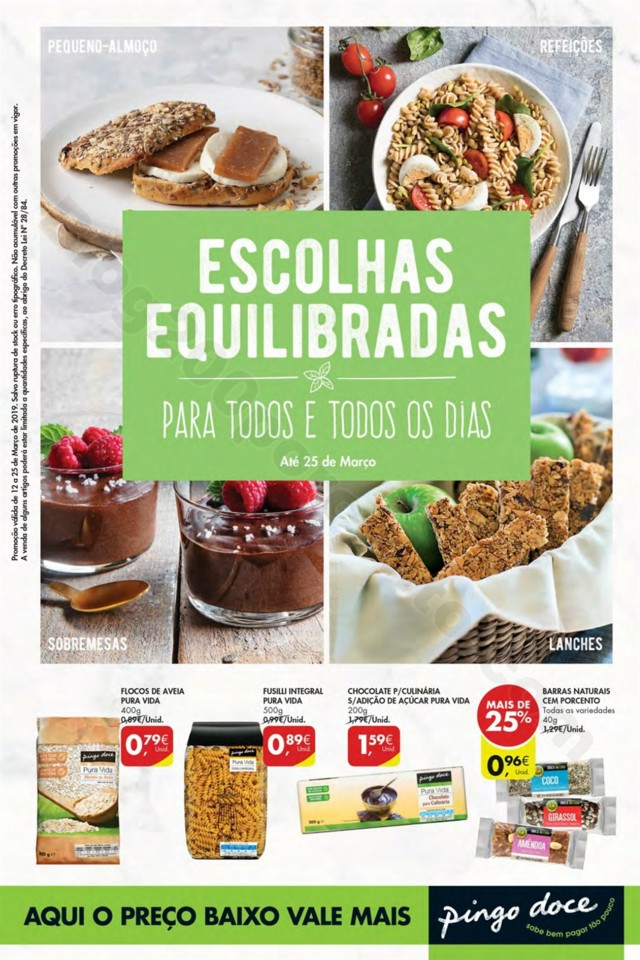 Antevisão Folheto PINGO DOCE Alimentação Saudá