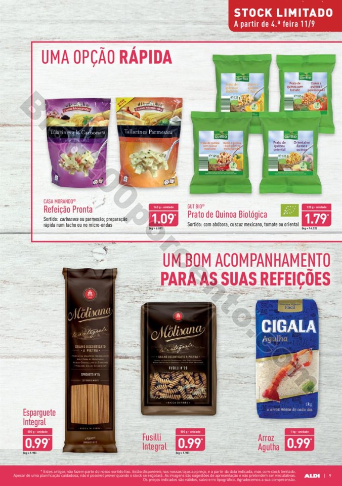 Antevisão Folheto ALDI Promoções a partir de 11