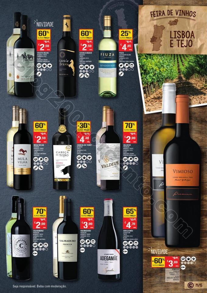 feira dos vinhos continente 19 setembro a 14 outub