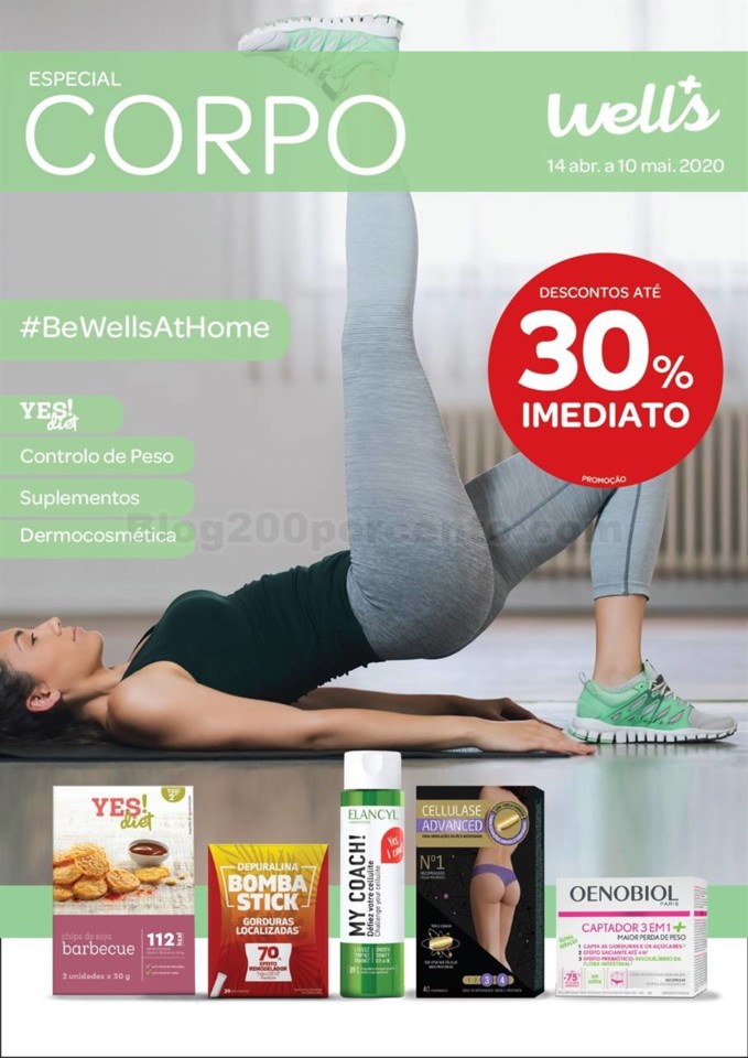 Antevisão Folheto WELLS Promoções de 14 abril a