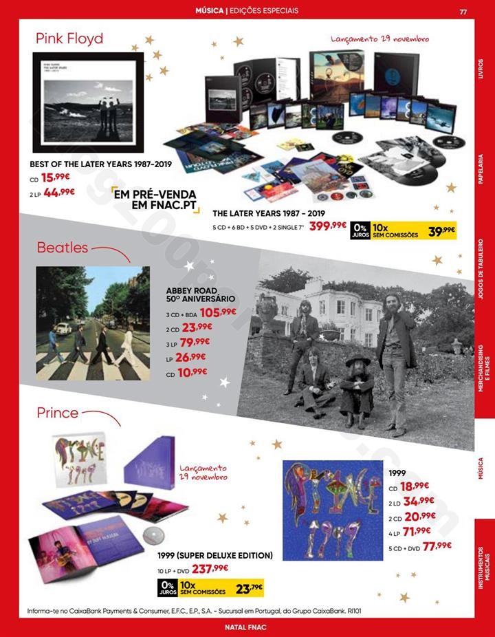 Antevisão Folheto FNAC Natal Promoções até 6 j