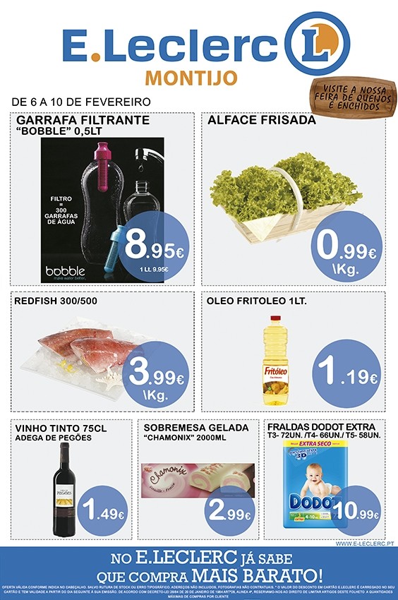 Promoções | E-LECLERC | de 6 a 10 fevereiro