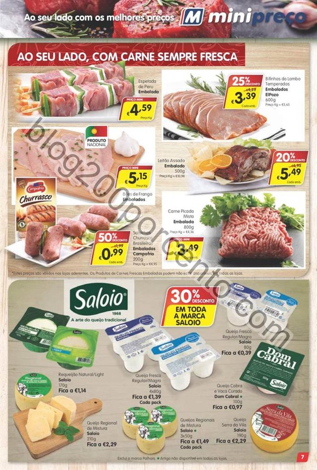 Antevisão Folheto MINIPREÇO Market promoções d