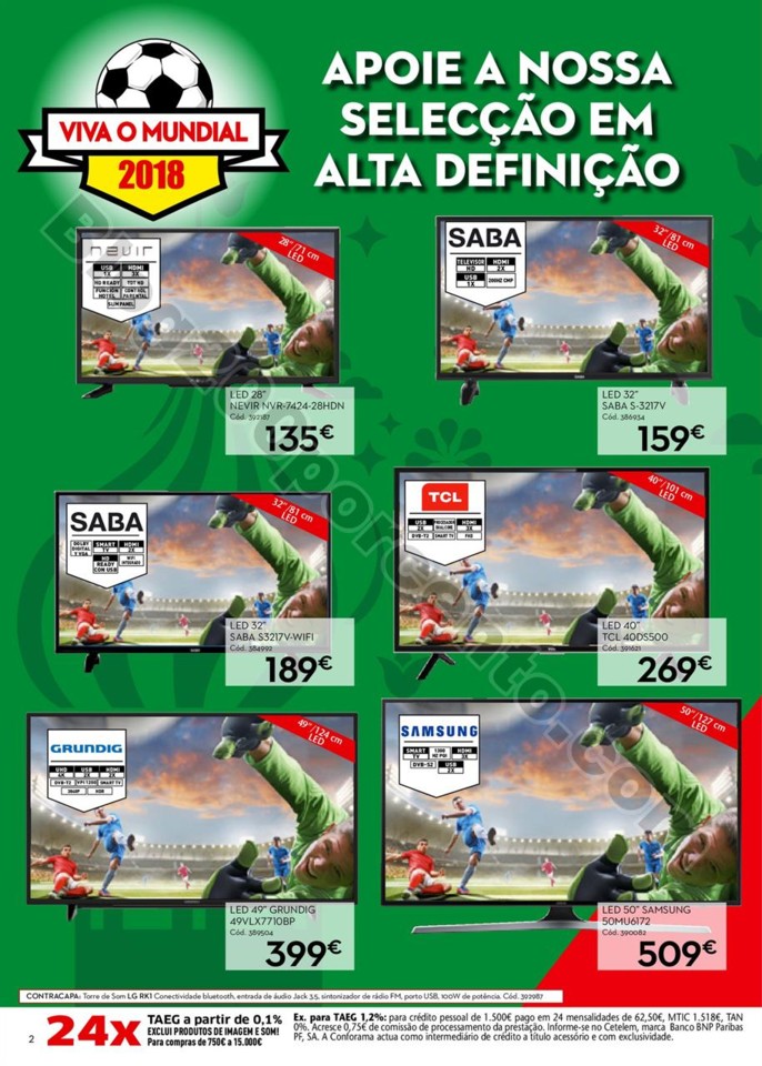 Antevisão Folheto CONFORAMA Promoções de 7 a 28
