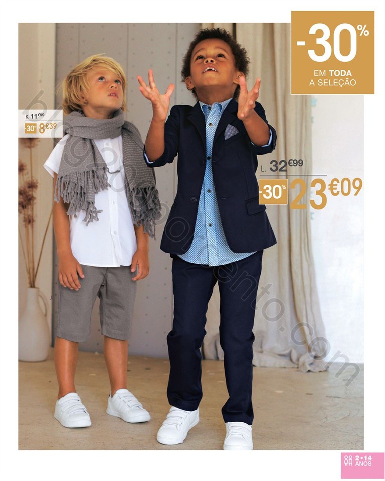 Antevisão Folheto VERTBAUDET Especial Cerimónias