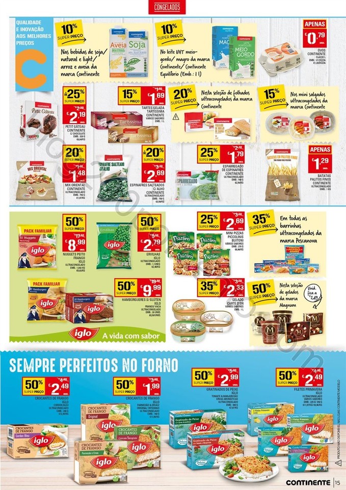 Antevisão Folheto CONTINENTE Promoções de 4 a 1