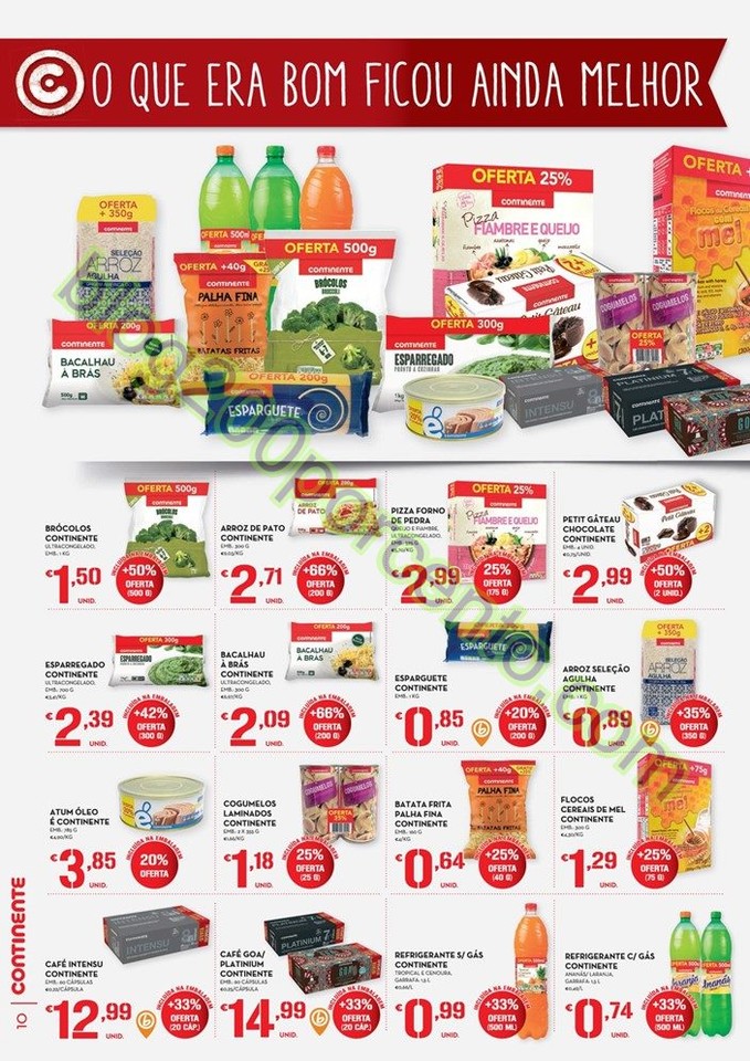 Antevisão Folheto CONTINENTE Promoções de 2 a 8