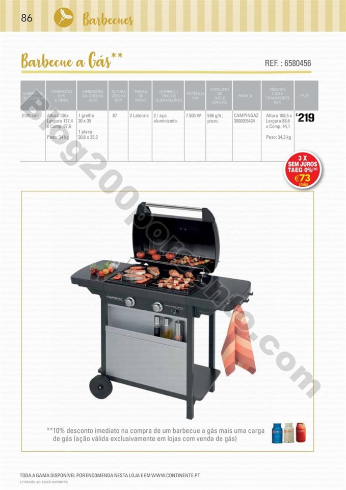 Antevisão Catálogo CONTINENTE Ar livre de 8 maio