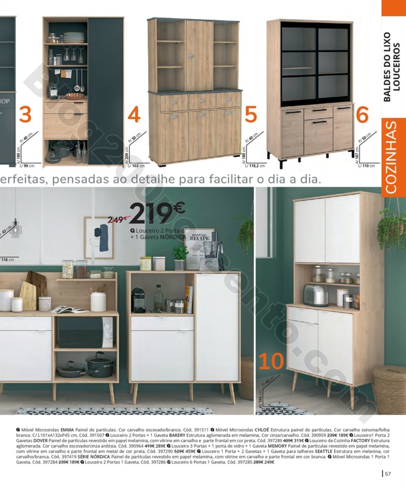 Antevisão Folheto CONFORAMA Cozinhas promoções 