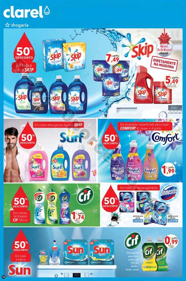 Antevisão Folheto CLAREL Promoções de 22 novemb