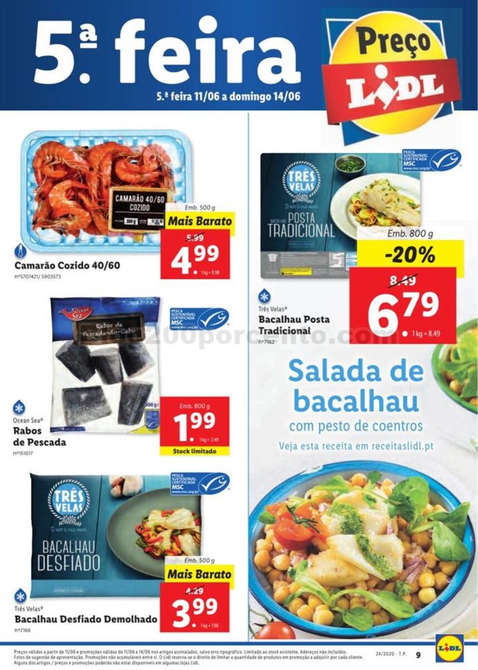Antevisão Folheto LIDL Promoções de 8 a 14 junh