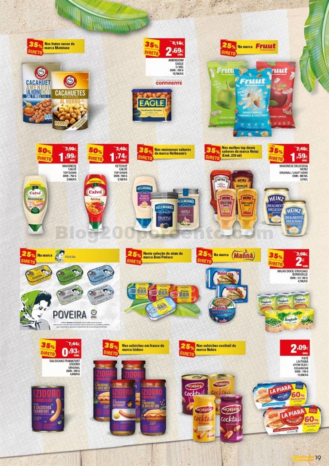 continente cervejas e mariscos promoções de 9 a 