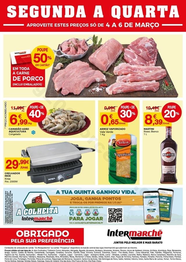 Antevisão Folheto INTERMARCHÉ Promoções de 4 a