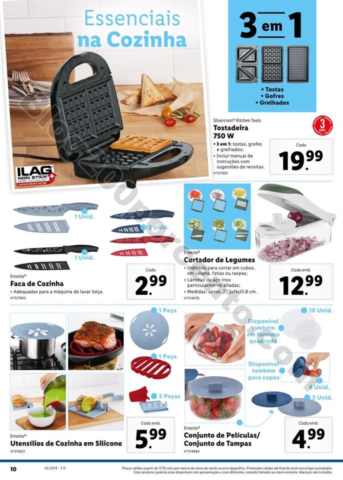 Antevisão Folheto LIDL Bazar Promoções de 14 e 