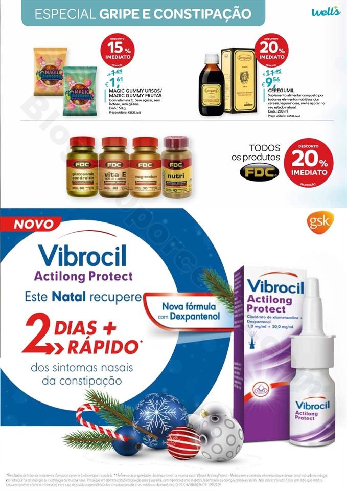 Antevisão Folheto WELLS Inverno Promoções de 12