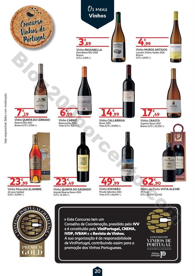 Antevisão Folheto AUCHAN Vinhos e Sabores Promoç