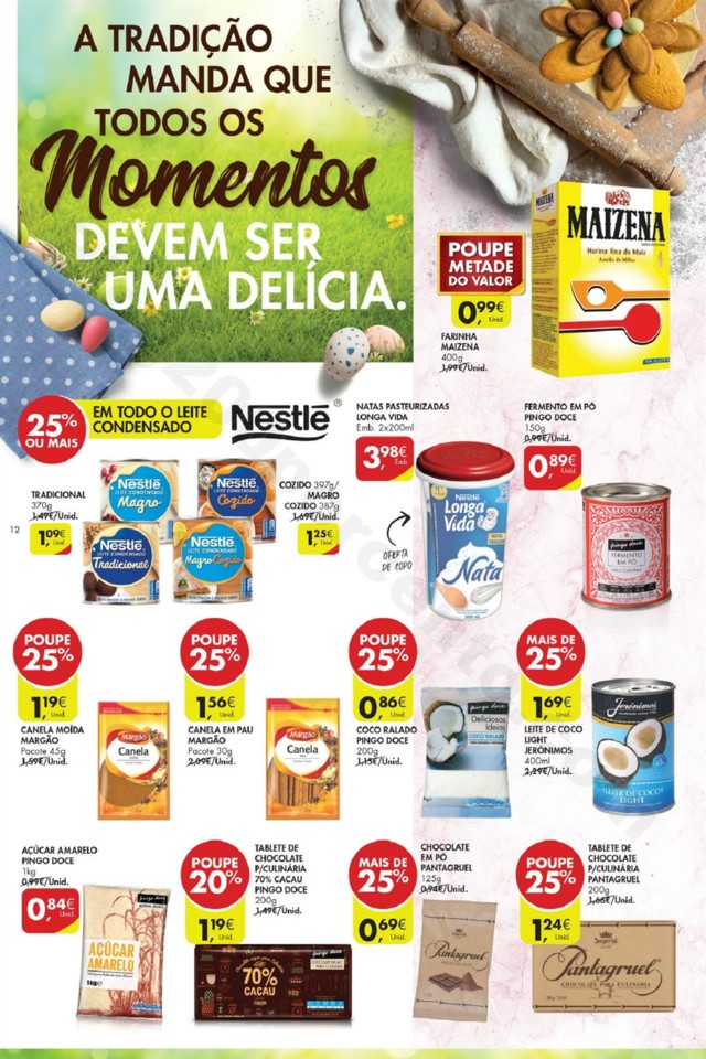Antevisão Folheto PINGO DOCE Páscoa Promoções 