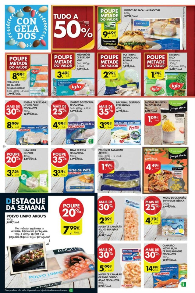 Antevisão Folheto PINGO DOCE Promoções de 20 a 