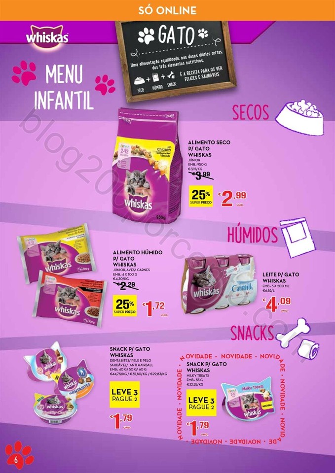 Novo Folheto CONTINENTE Alimentação animal exclu