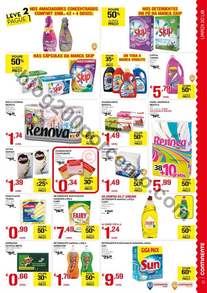 Antevisão Folheto CONTINENTE Promoções de 10 a 