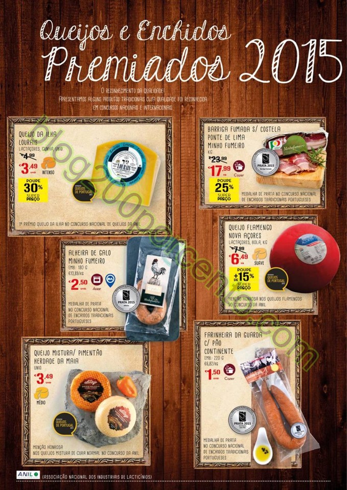 Antevisão Folheto CONTINENTE Feira queijos, enchi