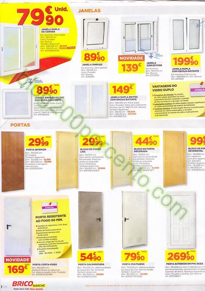 Antevisão Folheto BRICOMARCHÉ Promoções de 14 