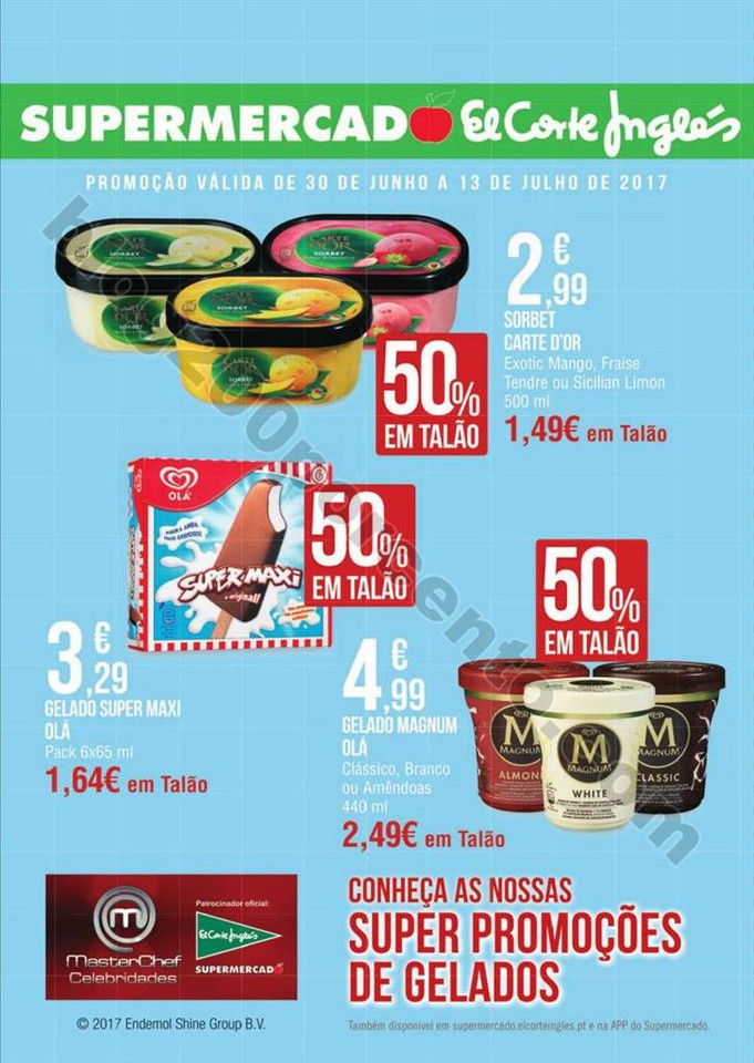 Antevisão Folheto EL CORTE INGLÉS Promoções de