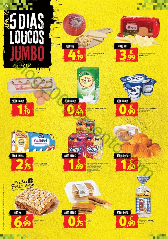 Antevisão Folheto JUMBO 5 dias Loucos de 27 a 31 