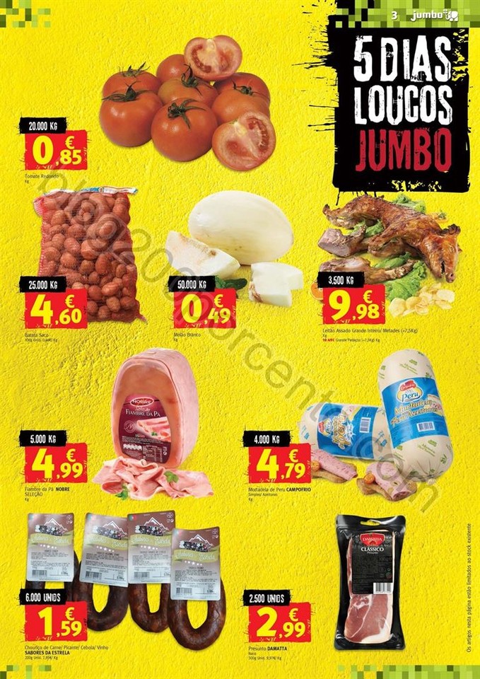 Antevisão Folheto JUMBO 5 dias loucos promoções