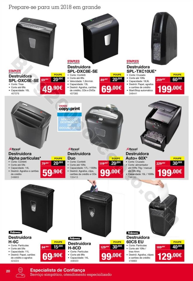 Antevisão Folheto STAPLES Promoções de 2 a 16 j