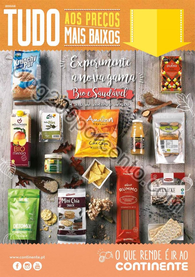 Antevisão Folheto CONTINENTE Vida saudável promo