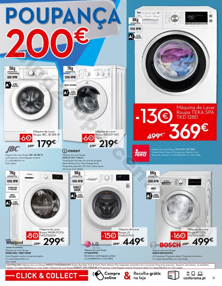 Antevisão Folheto CONFORAMA Promoções de 1 a 29