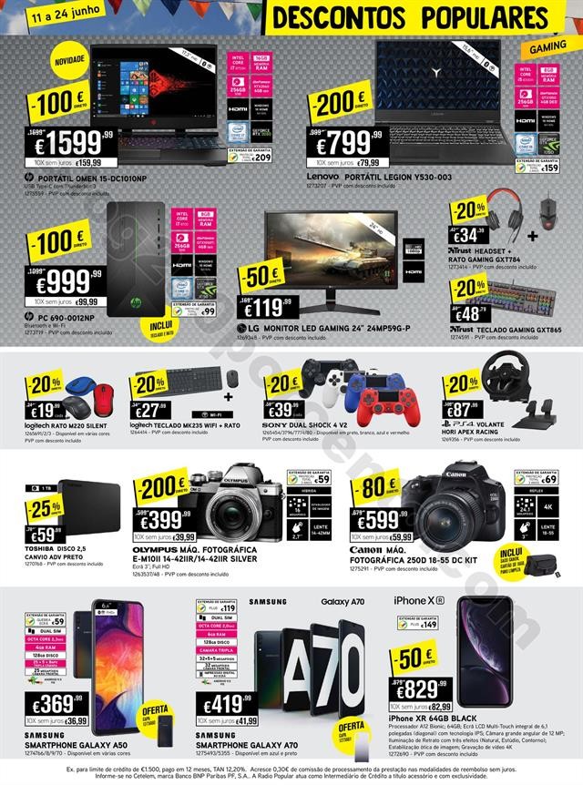 Antevisão Folheto RADIO POPULAR Promoções de 11