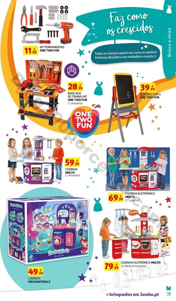 Antevisão Catálogo JUMBO Brinquedos Natal promo