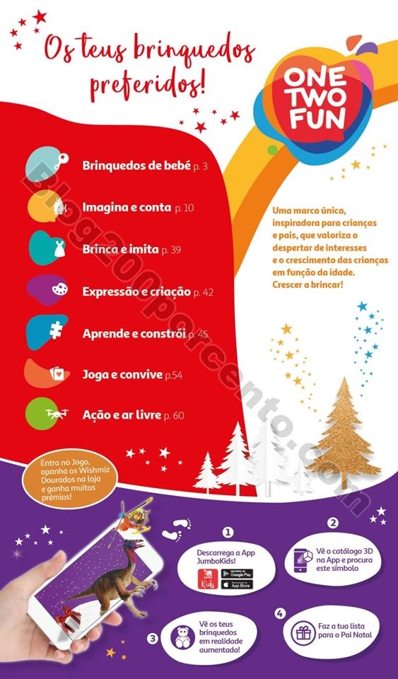 Antevisão Catálogo JUMBO Brinquedos Natal promo