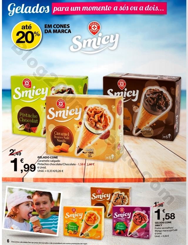 Especial gelados E-LECLERC Promoções de 11 a 23 