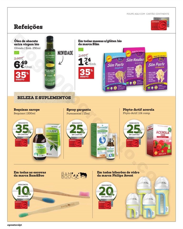 Antevisão Folheto GO NATURAL Promoções de 29 ja