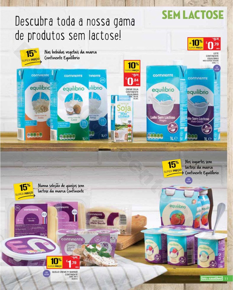 Antevisão Folheto CONTINENTE Bio &amp; Saudável prom